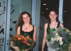 Stephanie Bosch und Julia Belitz - Juni 2003, Bergisch Gladbach